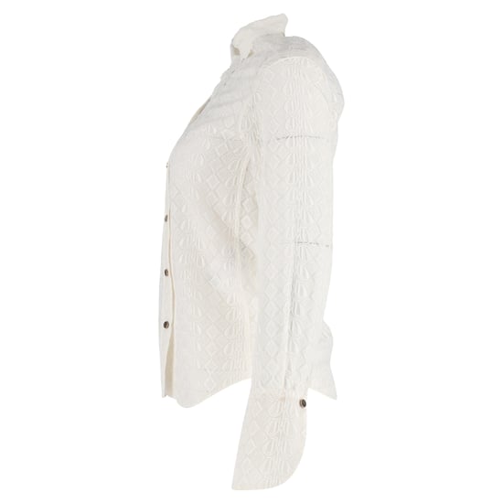 Chloé kanten blouse met knoopjes in wit polyester - Image 2