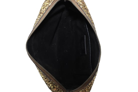Anya Hindmarch Twinkle Clutch in goudkleurige glitter - Image 2