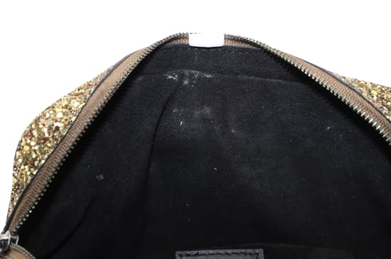 Anya Hindmarch Twinkle Clutch in goudkleurige glitter - Image 5