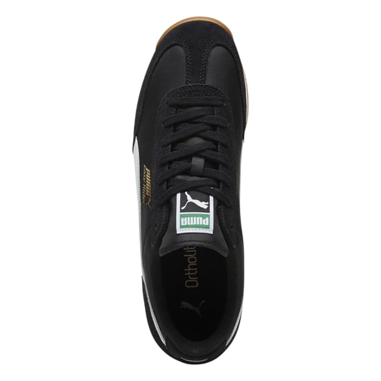 Puma Heren Easy Rider Vintage Leder Lage Sneakers (Zwart/Wit) - Image 3