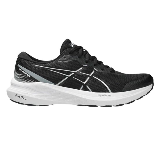 Asics Phoenix 13-schoenen voor heren (met gel) (Zwart, Wit) - Image 1