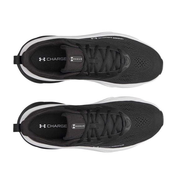 Under Armour Rogue 6-sportschoenen voor heren (Zwart, Wit) - Image 3