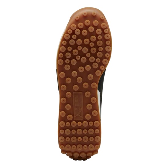 Puma Heren Easy Rider Vintage Leren Lage Sneakers (Wit/Zwart) - Image 4