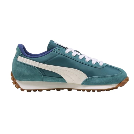 Puma Heren Easy Rider Vintage Leren Lage Sneakers (Emerald/Wit) - Image 1