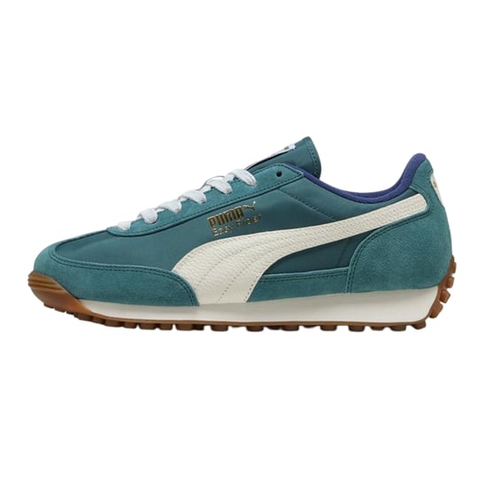 Puma Heren Easy Rider Vintage Leren Lage Sneakers (Emerald/Wit) - Image 2