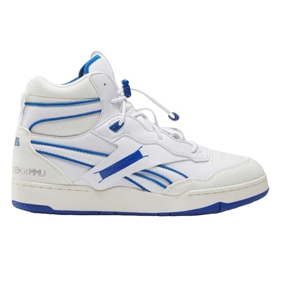 Reebok Heren Milk BB 4000 leren hoge sneakers (Wit/Krijt) - Image 1