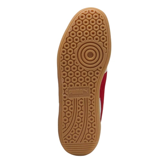 Puma Palermo leren sportschoenen voor heren (Wit, Rood) - Image 4