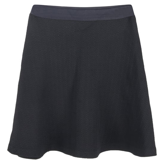 Sandro minirok met textuur en A-lijn model in zwart polyester - Image 1