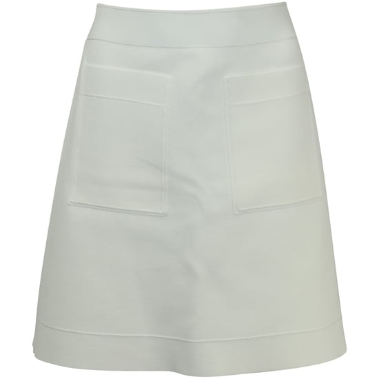 Sandro Paris Elanna Ponte minirok in witte viscose - Image 1