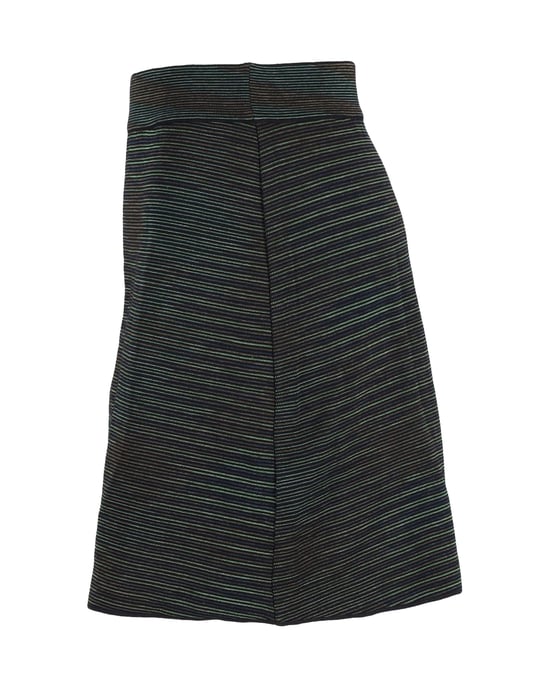 Missoni gestreepte minirok van groene wol - Image 2
