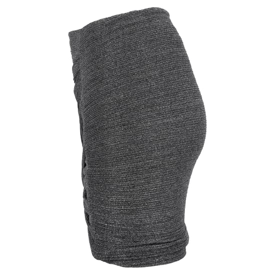 Iro Brendal Gedrapeerde Metallic Gebreide Minirok in Zilver Polyester - Image 2