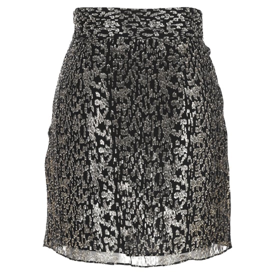 Iro Jeyna geplooide chiffon minirok in veelkleurige zijde - Image 3