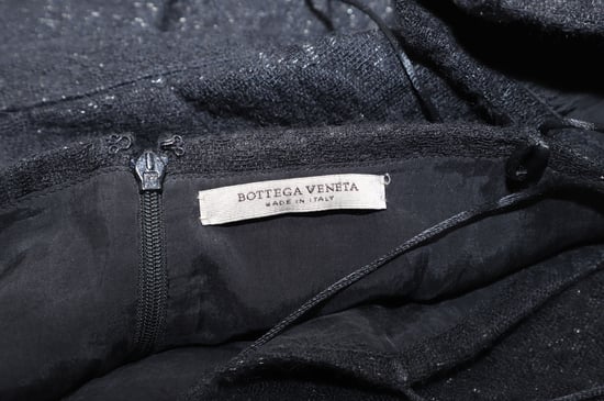 Bottega Veneta jurk met ceintuur in zwarte viscose - Image 5