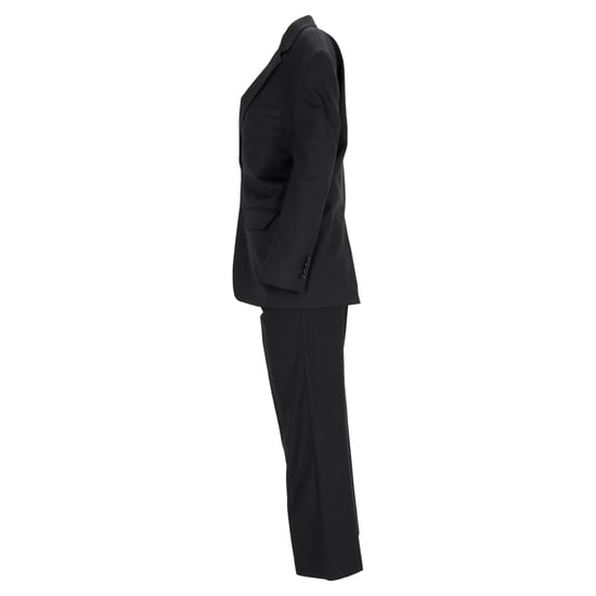 Celine blazer en broek in zwarte wol - Image 2