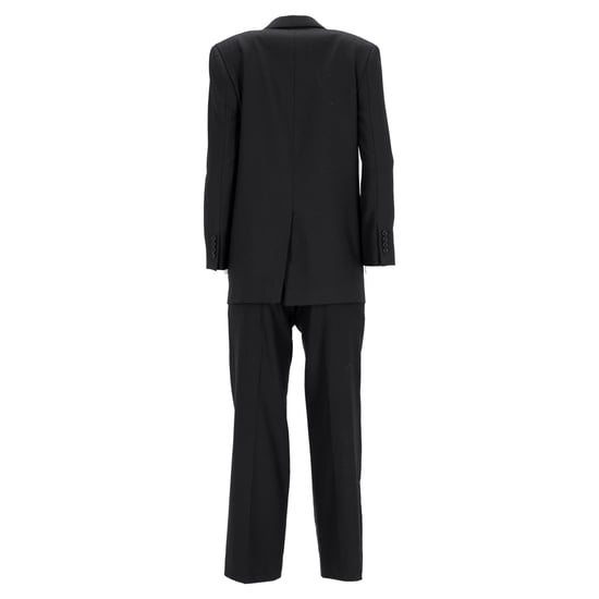 Celine blazer en broek in zwarte wol - Image 3