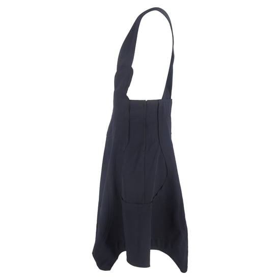 Comme Des Garçons overgooierjurk van marineblauw polyester - Image 2