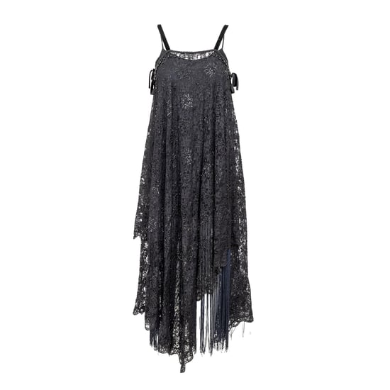 Dolce & Gabbana kanten jurk met versieringen - jaren '90 - Image 1