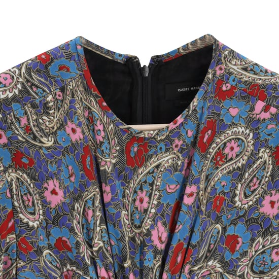 Isabel Marant Linario bedrukte midi-jurk van veelkleurige viscose. - Image 2