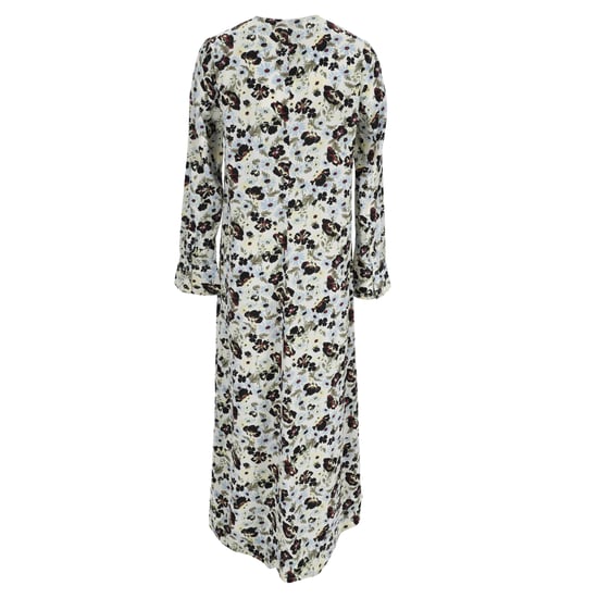 Ganni crêpe maxi-jurk met bloemenprint van viscose - Image 3