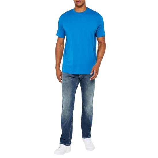 Donnay Effen T-shirt met ronde hals voor heren (set van 3) (Tealblauw/Turkooisblauw/Donkerblauw) - Image 3