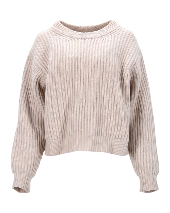 Acne Studios gebreide trui van ecru wol - Image 1