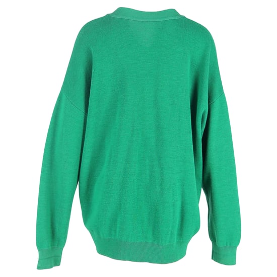 Acne Studios V-halsvest van groene wol - Image 3
