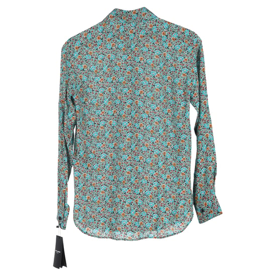 Saint Laurent overhemd met knoopsluiting in viscose met bloemenprint - Image 2