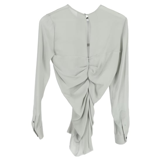 Isabel Marant Rimpelblouse in Lichtgroen Triacetaat - Image 2