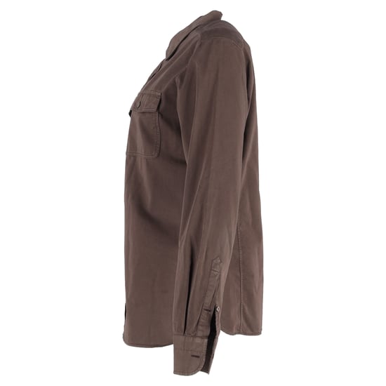 Tom Ford twill overhemd in bruin katoen - Image 2