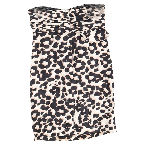 See by Chloé bedrukte strapless mini-jurk van zijde met dierenprint - Image 2