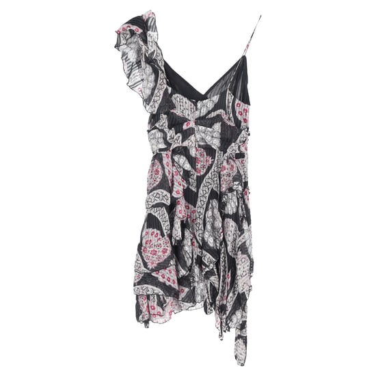 Isabel Marant mini-jurk met ruches en print in veelkleurige zijde - Image 2