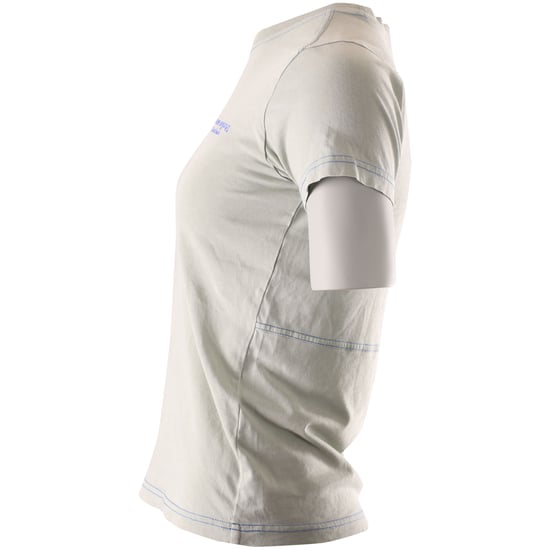 Acne Studios T-shirt met geborduurd logo in lichtgroen katoen - Image 2
