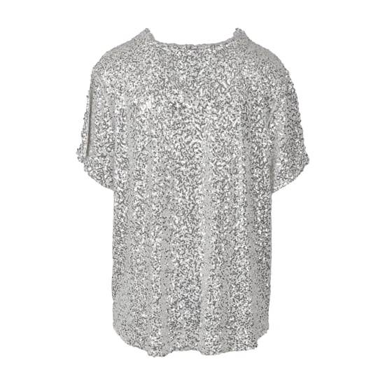 Diane Von Furstenberg oversized T-shirt met pailletten - jaren 2010 - Image 2