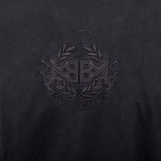 Balenciaga T-shirt met geborduurde leeuwenlauwerkrans - jaren '20 - Image 3