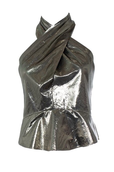 Isabel Marant, metallice haltertop - Image 1