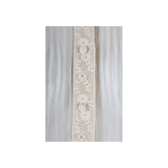 Rode Valentino blouse van doorschijnend kant - jaren 2010 - Image 4