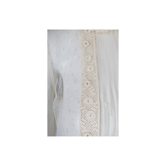 Rode Valentino blouse van doorschijnend kant - jaren 2010 - Image 5