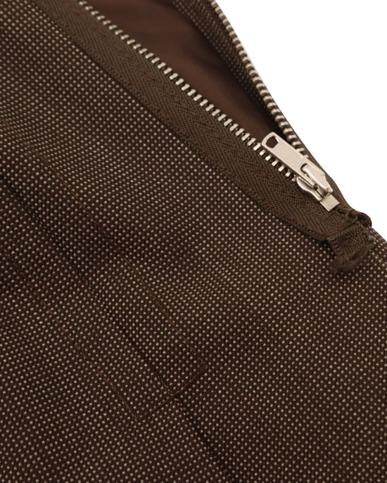Geplooide rok van Marc Jacobs in bruine wol - Image 4