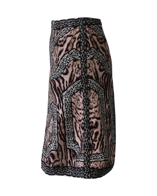 Herve Leger flared rok in veelkleurig polyester - Image 2
