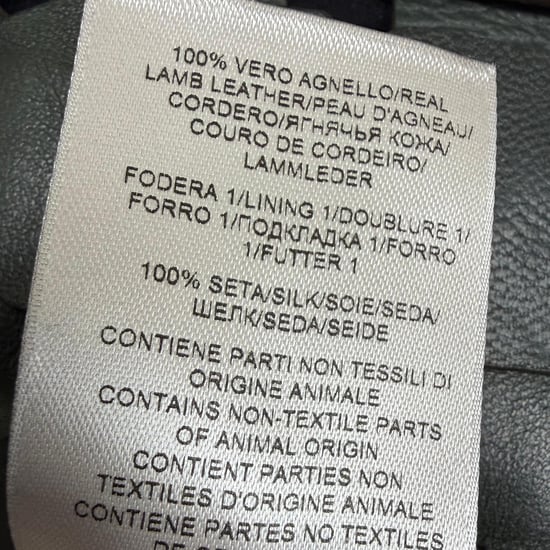 Geweven rok van Bottega Veneta in zwart leer - Image 4