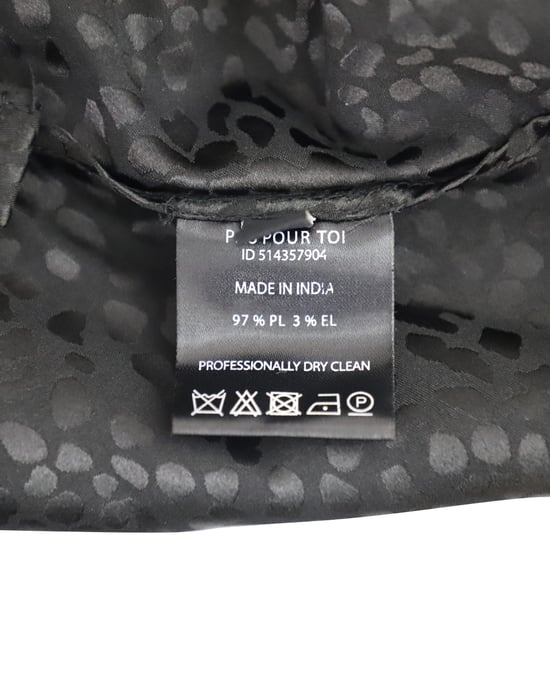 Dodo Bar of gedrapeerde midi-rok in zwart polyester - Image 6