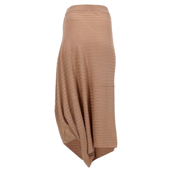 Jw Anderson gebreide midi-rok van bruin linnen - Image 3