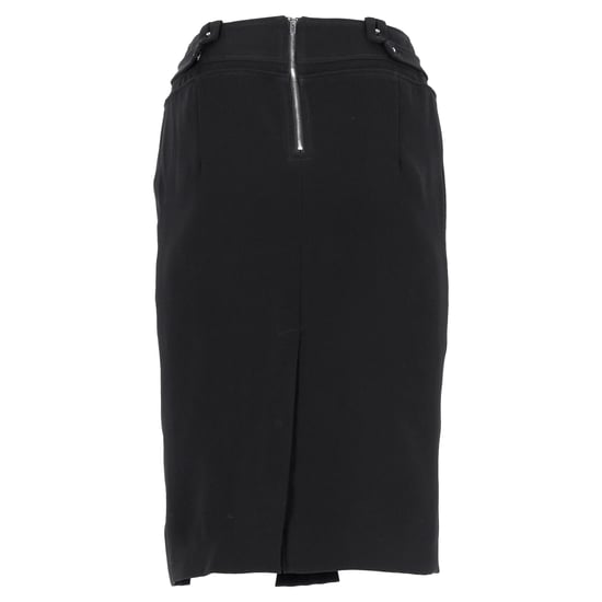 Altuzarra midi-kokerrok met taillebanddetail in zwart polyester - Image 3
