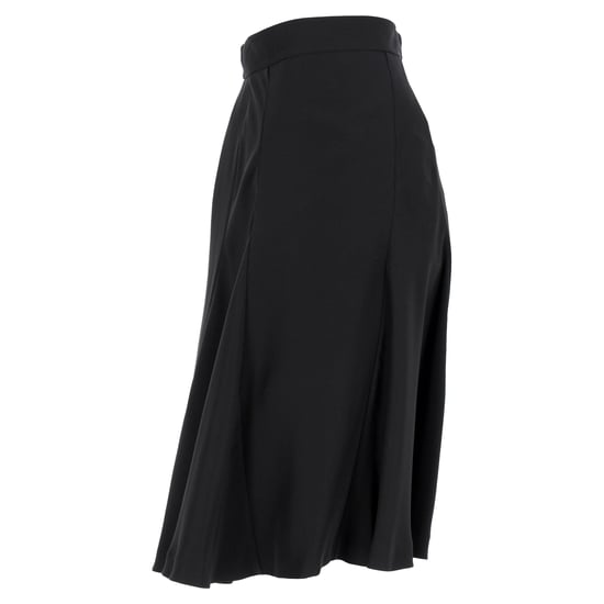 Givenchy midi-rok met panelen in zwart acetaat - Image 2