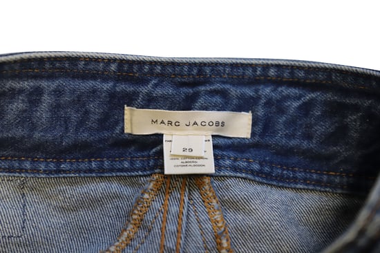 Marc Jacobs Boyfriend Jeans in blauwe katoenen denim - Image 3