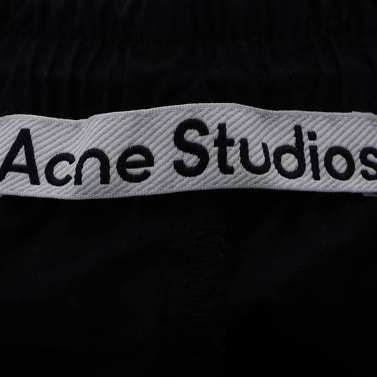 Acne Studios joggingbroek met rechte pijpen in zwart polyester - Image 4