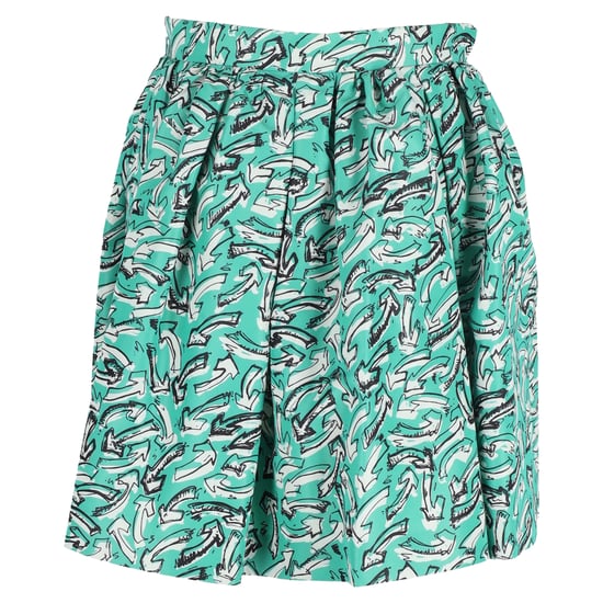 Miu Miu minirokje met pijlprint in veelkleurige nylon - Image 3