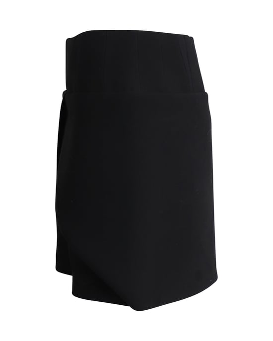 Balenciaga minirok in zwart acetaat - Image 2