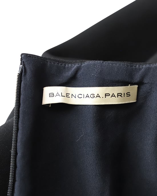 Balenciaga minirok in zwart acetaat - Image 4
