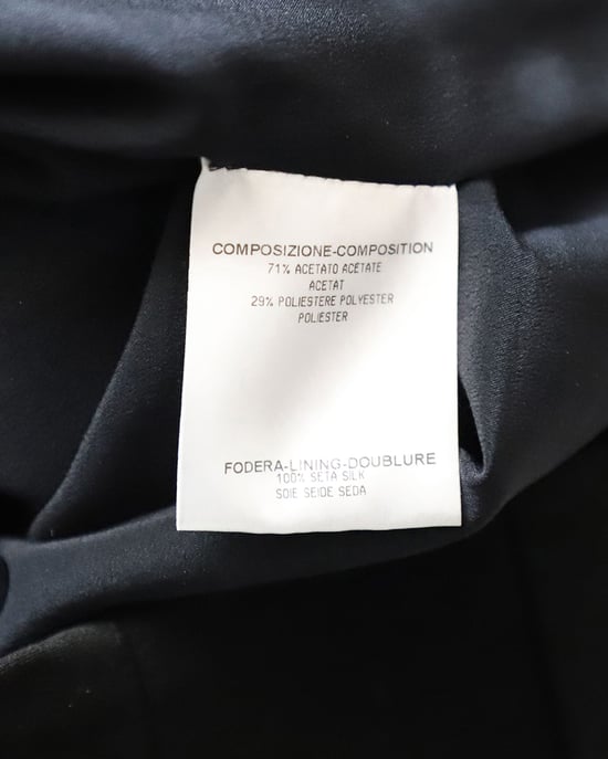 Balenciaga minirok in zwart acetaat - Image 5